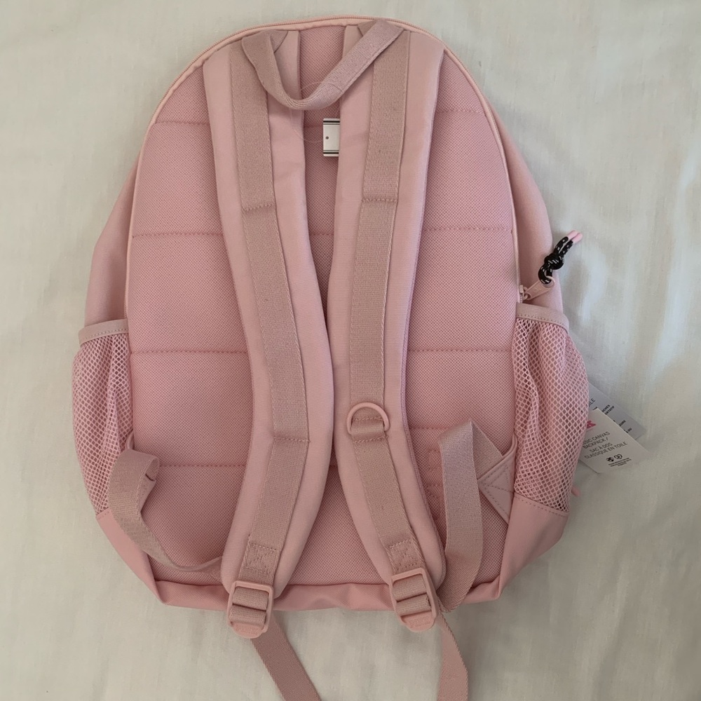 NWT Victoria’s Secret PINK Classic Canvas Laptop Backpack Dollhouse Pink - Picture 3 of 8